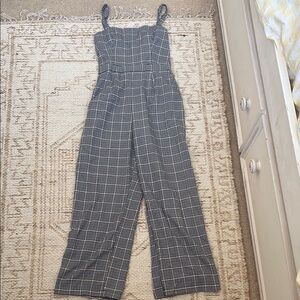 Abercrombie & Fitch Checkered Jumpsuit